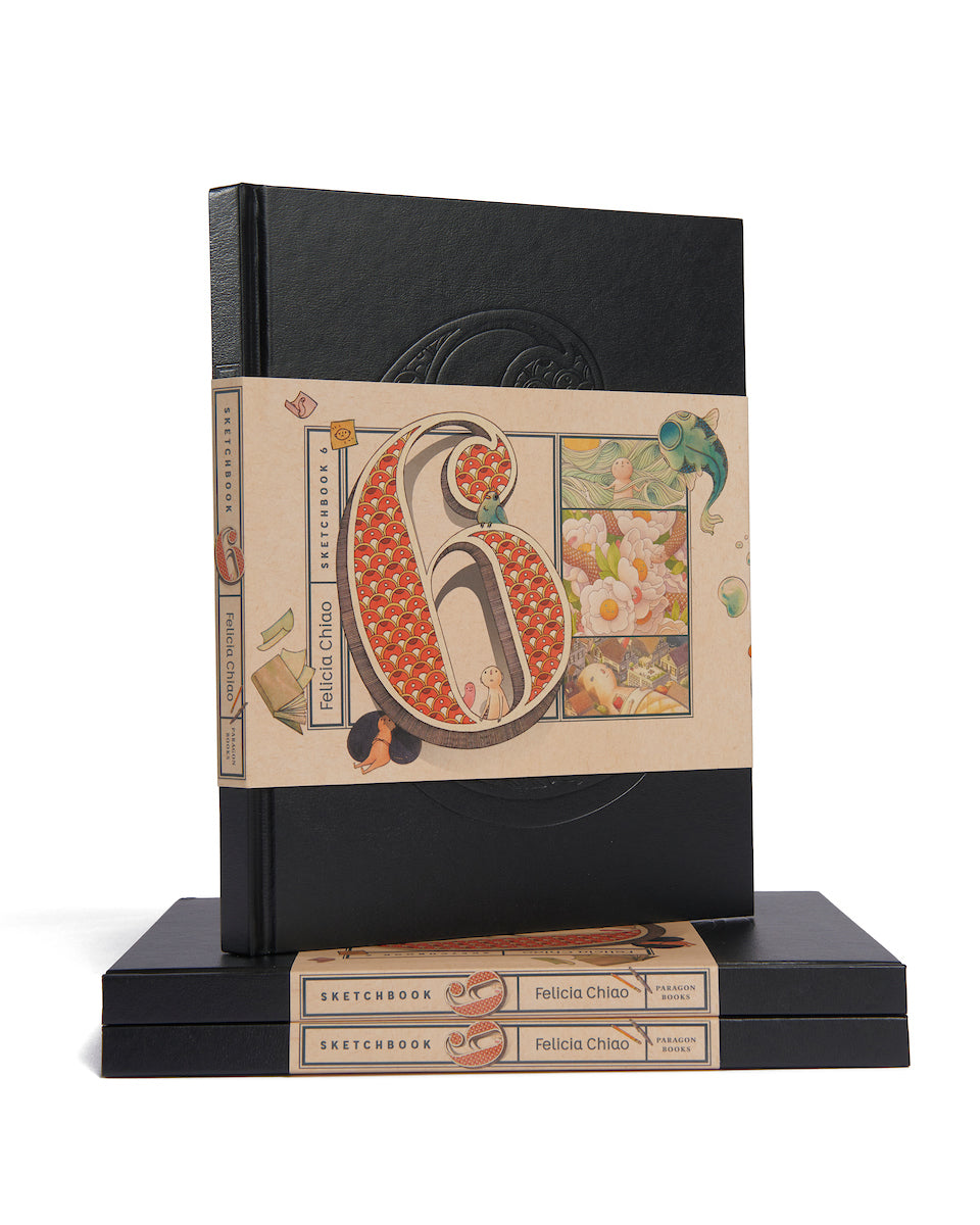 Felica Chiao SKETCHBOOK 6　限定2000部　直筆サイン Felicia Chiao Sketchbook 6 - Nucleus | Art Gallery and Store