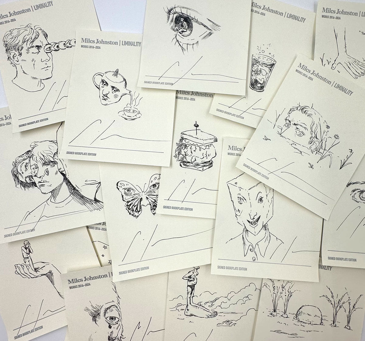 Miles Johnston - Liminality Signed Book Plate Edition